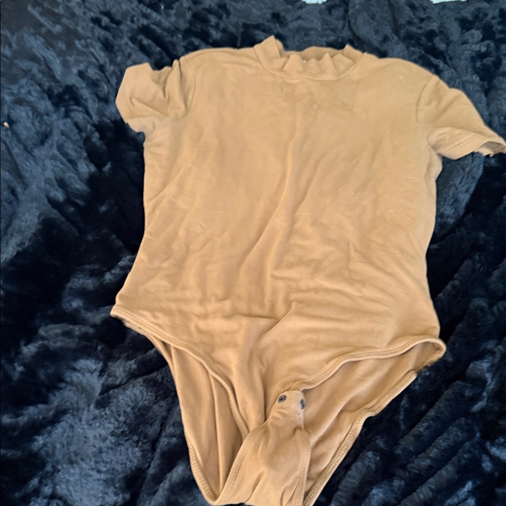 Heart Hips Camel Bodysuit